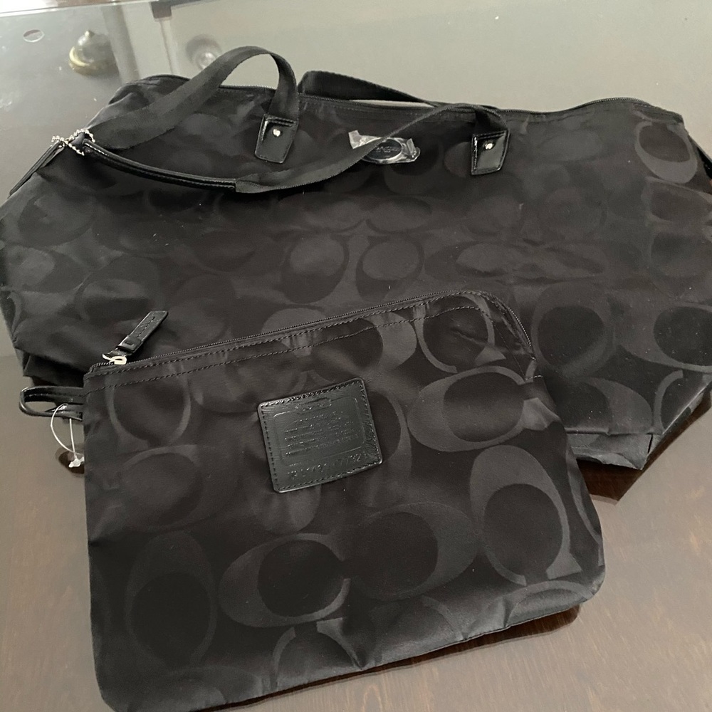 Coach Nylon Tote Bag